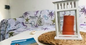 appartamento in vendita al piano terra fronte piscina nel complesso surycan zona sonnenland in gran canaria composto da una camera da letto un bagno cucina e salone più patio esterno.