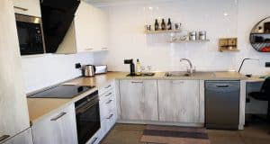 cucina attrezzata per uso vacanza in gran canaria