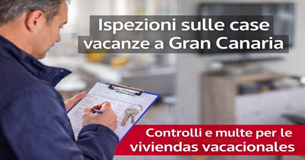 ispezione viviendas vacacionales Gran Canaria controlli turismo Canarie