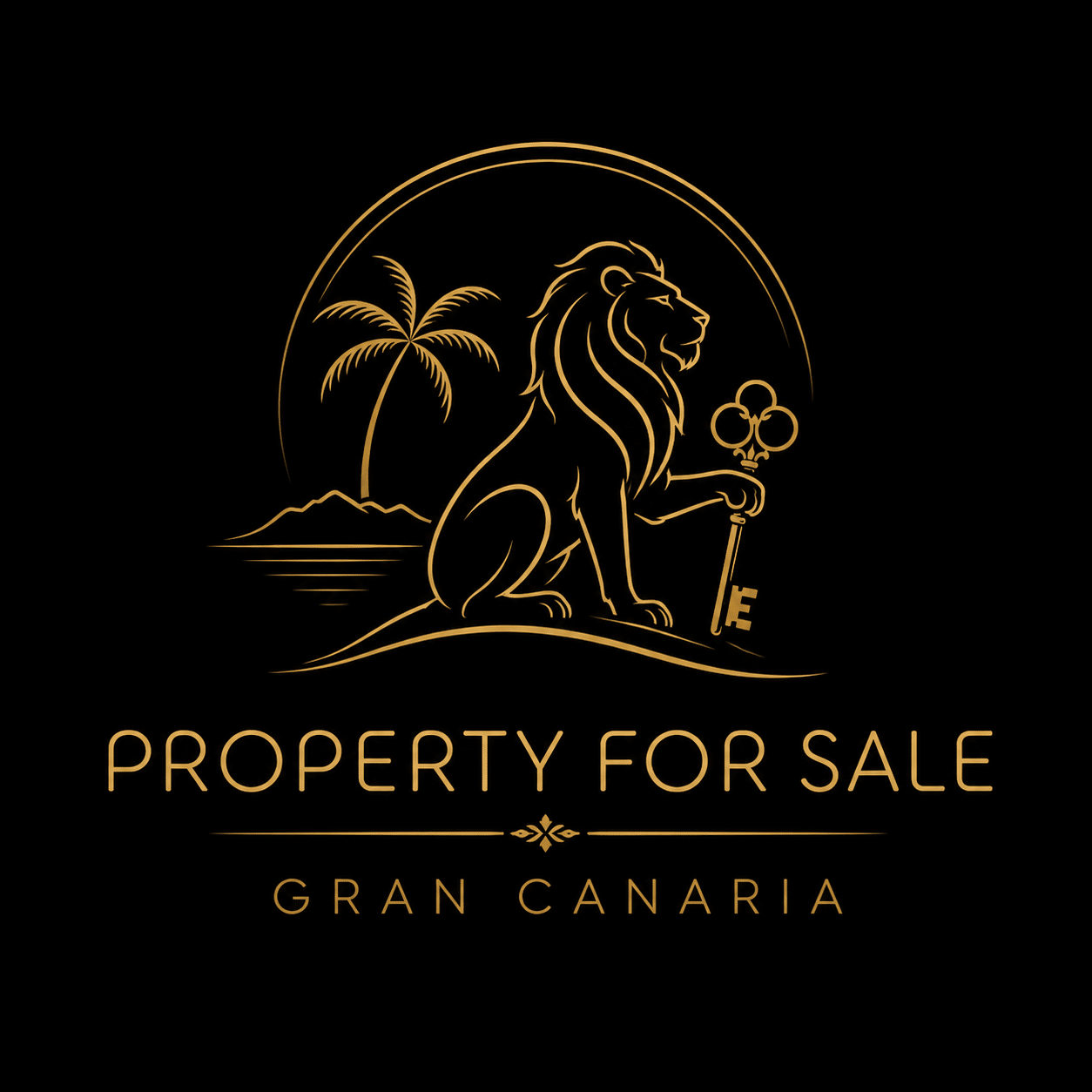 Property for Sale Gran Canaria logo leone palma oro