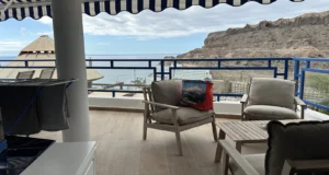 Sea view apartment for sale in Vista Taurito Gran Canaria with panoramic terrace